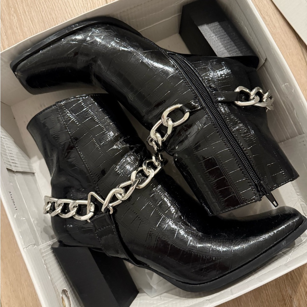 Croc Booties with Chains